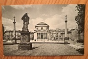 Plac Trzech Krzyży, Warszawa, pocztówka ok.1955