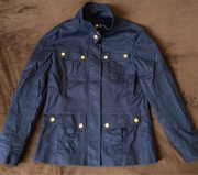 Lauren Ralph Lauren, kurtka bomberka, elegancka, granatowa, bawełniana, S