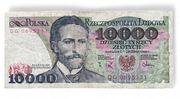 Polska 10000 złotych 1988 rok seria DG