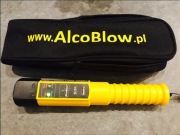 Profesjonalny alkomat policyjny AlcoBlow z etui