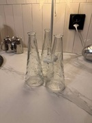 Szklane Vintage wazoniki IKEA Design Emma Dofnas