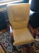 Fotel ekóskora finka dobry stan