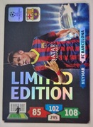 PANINI UEFA CHAMPIONS LEAGUE 2013-2014 NEYMAR LIMITED EDITION