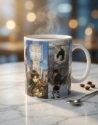 Atak Tytanów Attax on Titan manga anime prezent kubek Ceramiczny 