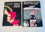 Wielki Atlas roślin + Nasze zwierzęta - zestaw