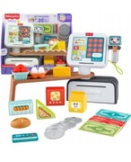 Fisher-Price Ucz się i śmiej Sklepik Kasa fiskalna Kupuj i skanuj JGW98