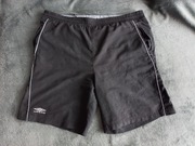 Spodenki shorty Umbro czarne rozm. L z kieszeniami