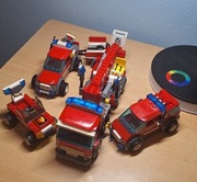 Zestaw klocki lego - wozy strażackie