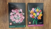 NOWE LEGO Botanicals 18+ Bukiet Róż 10374 + Tulipany 11501