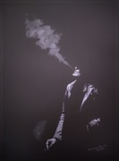 Rysunek ręczny "Smoke"