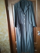 PŁASZCZ  KLASYK SZARY DŁUGI JODEŁKA  BLOG TALL 40 Mega Okazja