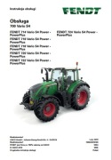 Instrukcja obsługi  FENDT Vario 720, 722, 724 S4