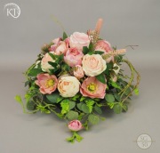 Serce, Całoroczny Stroik na grób, Wiązanka na cmentarz