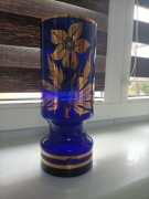 Wazon bohemia kobalt 