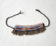 Naszyjnik choker koraliki dzwonki boho bohemian etno orient kolia biżuteria
