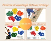 Kamienie do wspinaczki, ścianka wspinaczkowa na plac zabaw, dla dzieci