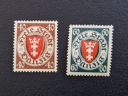 WMG Danzig 239 - 240 ** Herb Gdańska 1935