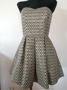 REWELACYJNA SUKIENKA WESELE IMPREZA ROZ.36