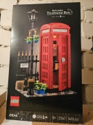 Lego Ideas 21347 Czerwona Londyńska Budka Telefoniczna