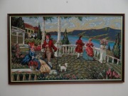 Obraz, tkanina " Dwie pary " 