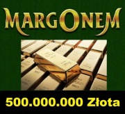 MARGONEM HUTENA GOLD 500M 500.000.000 ZŁOTA GOLDA ZŁOTO PUBLICZNY SERWER