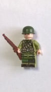 5 Figurek żołnierzy amerykańskich z broniami WW2 kompatybilne z Lego, Cobi