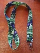 Smycz na klucze telefon Super bohaterowie Hulka Marvela Hulk