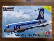 Tupolew Tu-134A  PLL LOT 1/144 KoPro 14411 kompletny! OPIS! NOWY!