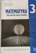 Matematyka 3. Zbiór zadań. Kurczab.