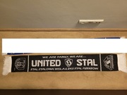 Stal Rzeszów Stal Stalowa Wola szal "United Stal" o.k. Stalówka 
