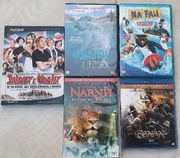 5 Filmów DVD - Asterix,Obelix, Na Fali, Narnia, Olbrzym z Jeziora, Conan 3D