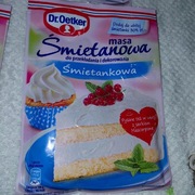 Dr. Oetker masa śmietanowa śmietankowa 56g