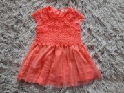 Różowa sukienka tiul 80 pepco