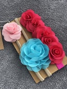 Zestaw trzech opasek ozdobnych dla dziewczynki 