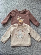 Śliczny 2-pack bluz C&A r.62