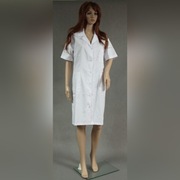 Fartuch medyczny kosmetyczny biały wyprzedaż