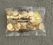 2 grosze woreczek menniczy z 2023 roku 