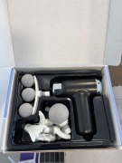 Pistolet do masażu mięśni Massage Gun + zestaw końcówek | Regeneracja 