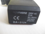 CEWKA ELEKTROZAWORU UNIVER 230V/50Hz 5VA + WTYCZKA