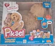 Piesek interaktywny Epee beżowy 40 cm dźwiękowy świetlny 6 lat +