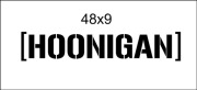 Naklejka na drzwi HOONIGAN DUŻE XXL