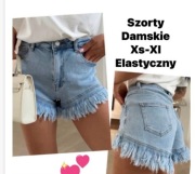 Szorty jeansowe damskie