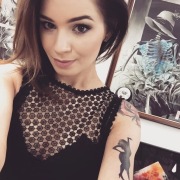 czarna bluzka top H&M xs34 siatka siateczka dekolt