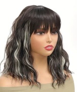 Peruka damska włosy falowane