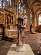 Figura św Antoni z Dzieciątkiem