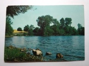 ZIEMIA LUBUSKA krajobraz jezioro KAW obieg Rzepin 1979 r.