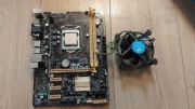 Płyta główna asus H81-plus + procesor intel 4th gen