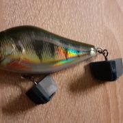 Wobler jerk slider 6 cm tonący