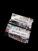 NOWY KABEL USB-C  DŁUGOŚĆ 10cm KOLOR BIAŁY