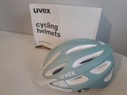 Uvex True CC – lekki kask rowerowy 52–55 cm, miętowy, papyrus–peacock